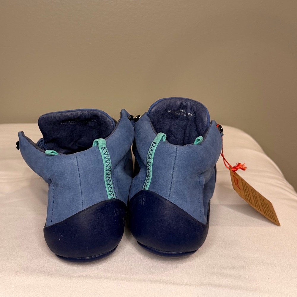 Camper Peu Senda Blue Nubuck Leather Sneakers | EU 37 | NWT - Picture 3 of 8